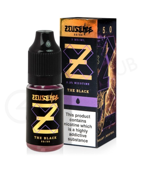 The Black E-Liquid by Zeus Juice