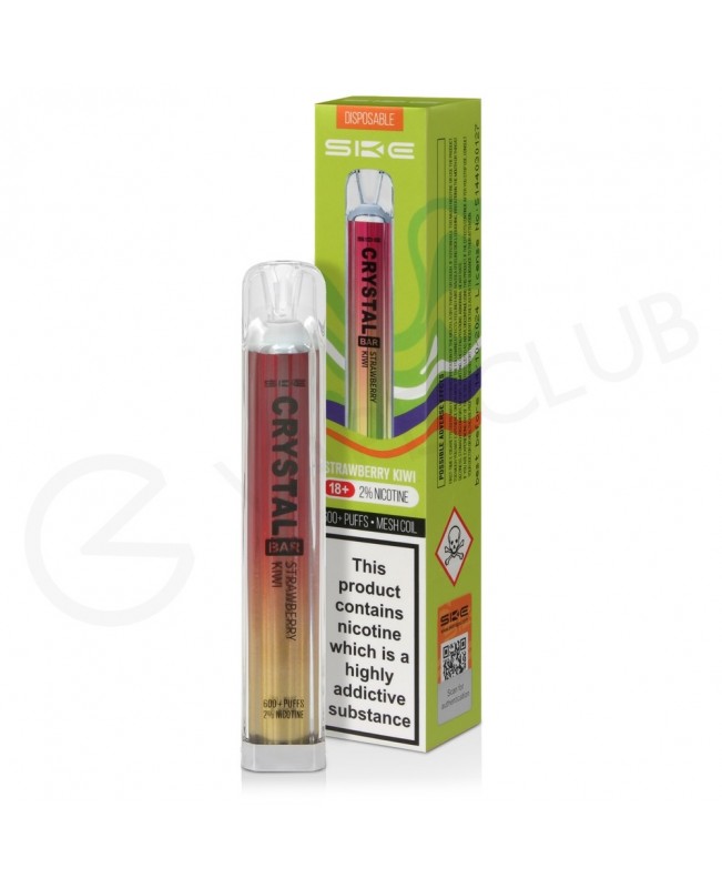 Strawberry Kiwi Crystal Bar Disposable Vape