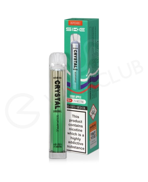 Sour Apple Crystal Bar Disposable Vape