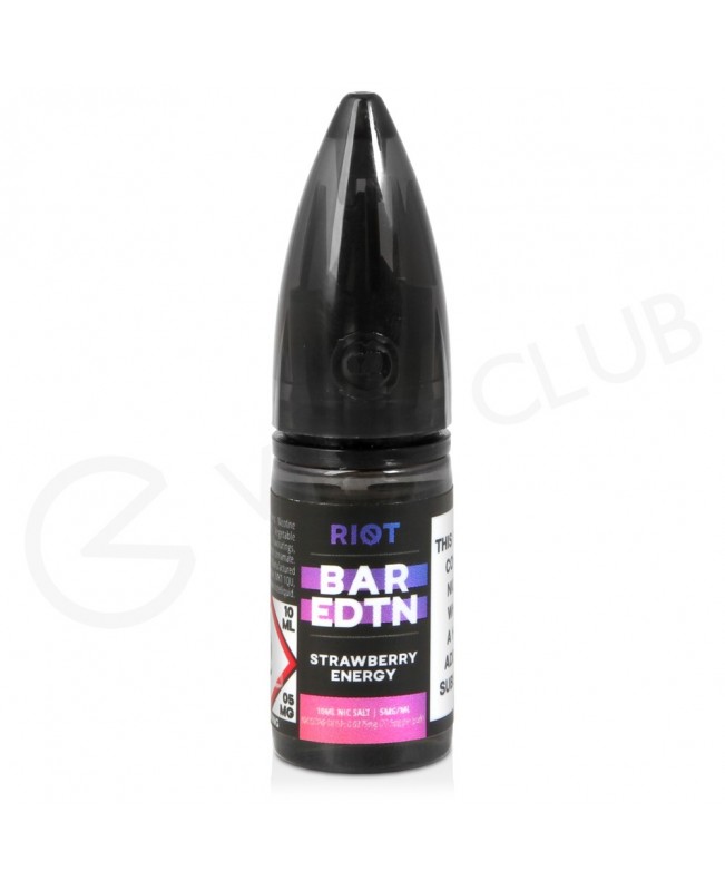 Strawberry Maxx Nic Salt E-Liquid by Riot Bar Edition