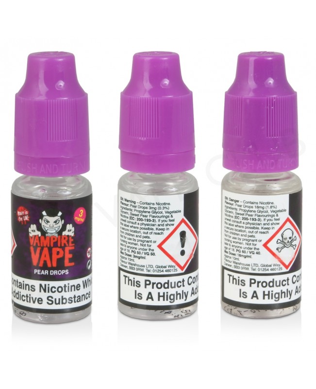 Pear Drops E-Liquid by Vampire Vape