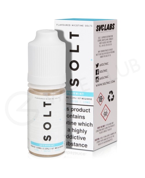 Spearmint Nic Salt E-Liquid by Solt