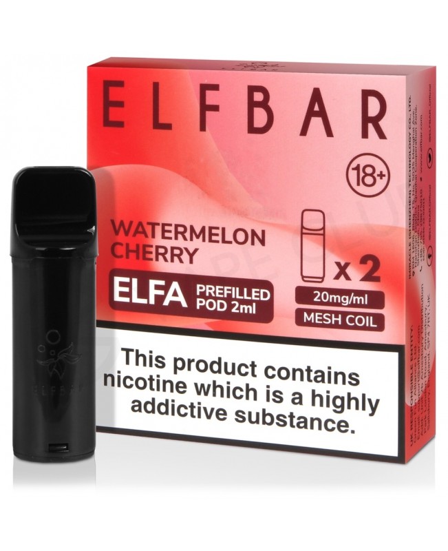 Watermelon Cherry Elf Bar Elfa Prefilled Pod