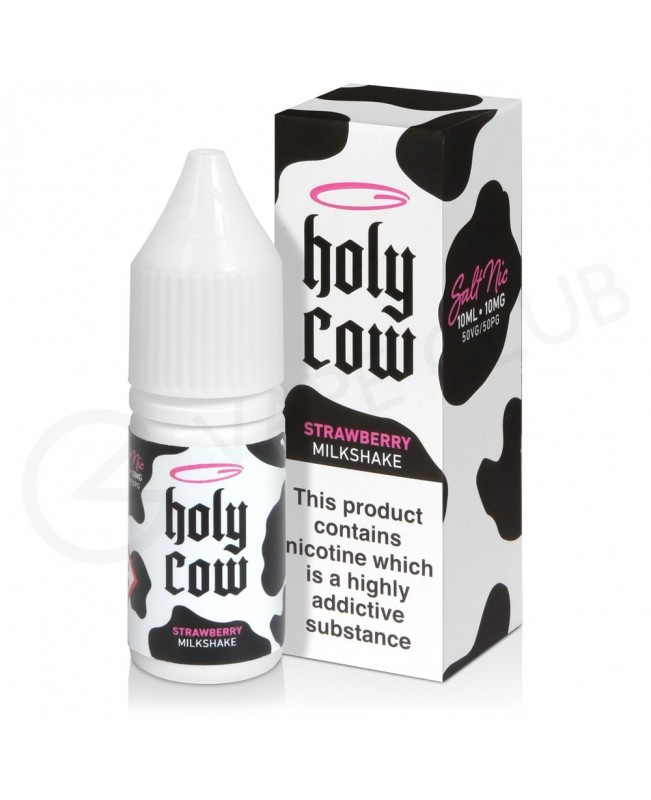 Strawberry Milkshake Nic Salt E-Liquid by Holy Cow