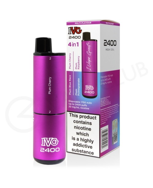 Plum Edition IVG 2400 Disposable Vape