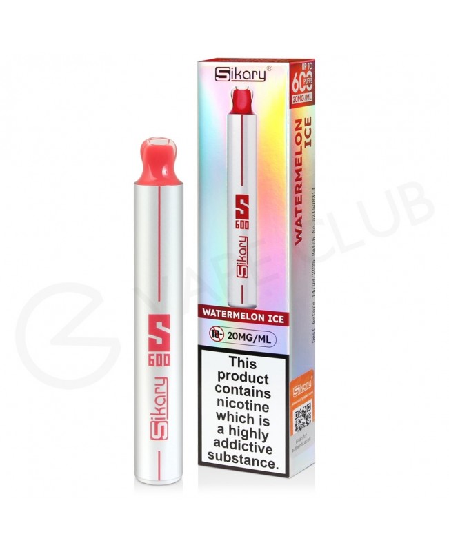 Watermelon Ice Sikary S600 Disposable Vape