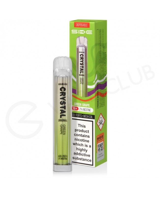 Green Grape Crystal Bar Disposable Vape