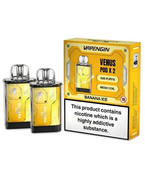 Banana Ice Vapengin Venus Prefilled Pod