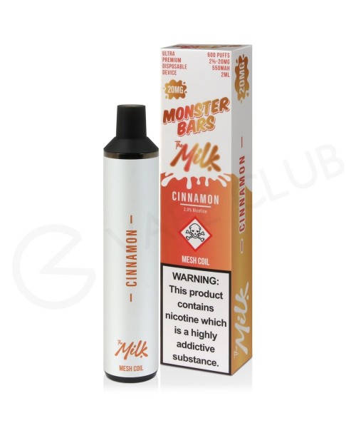 Cinnamon Milk Monster Bar Disposable Vape