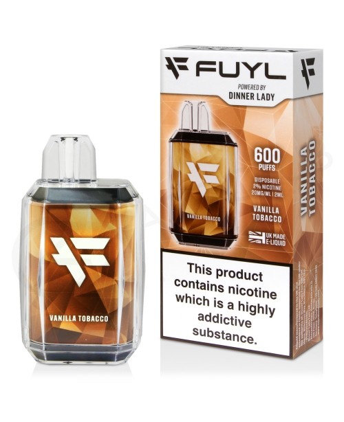 Vanilla Tobacco Fuyl by Dinner Lady Disposable Vap...