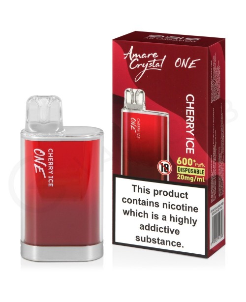 Cherry Ice Crystal Amare Crystal One Disposable Va...