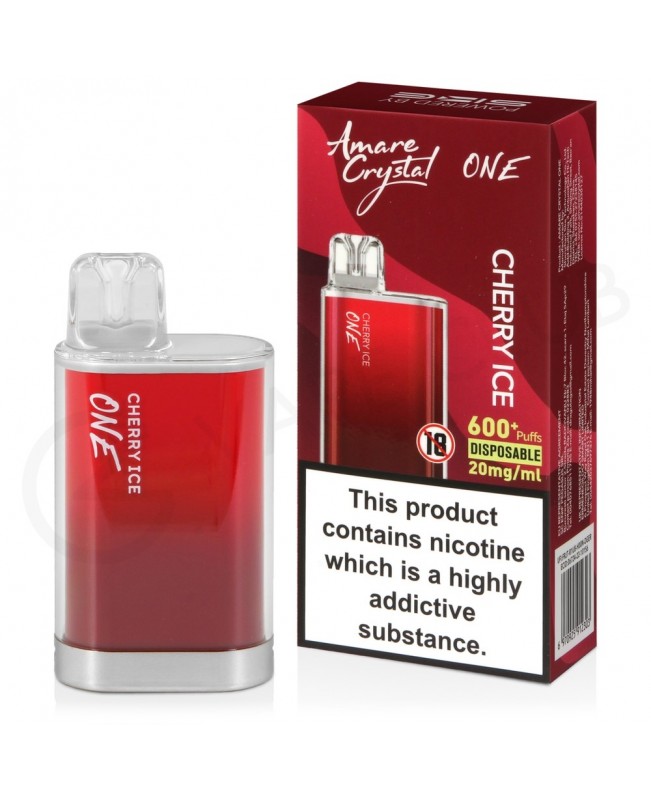 Cherry Ice Crystal Amare Crystal One Disposable Vape