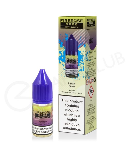 Berry Bang Nic Salt E-Liquid by  Elux Firerose