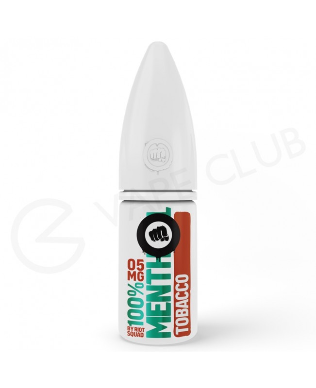 Tobacco Menthol Hybrid Salt E-Liquid by Riot Squad