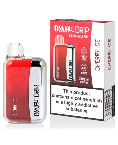 Cherry Ice Double Drip Disposable Vape