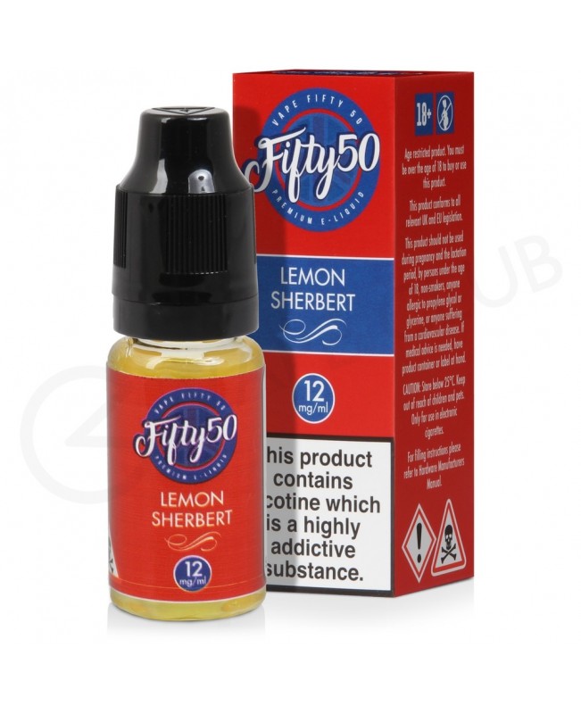 Lemon Sherbert E-Liquid by Fifty 50