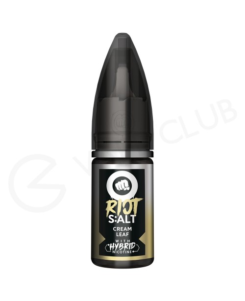 Cream Leaf Hybrid Salt E-Liquid by Riot Squad