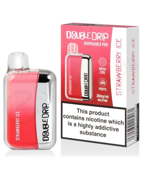 Strawberry Ice Double Drip Disposable Vape