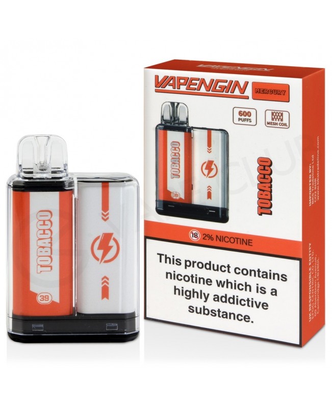 Tobacco Vapengin Mercury Disposable Vape