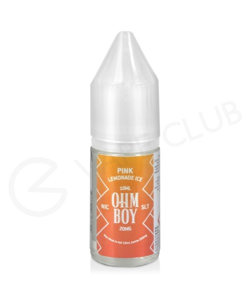 Pink Lemonade Ice Nic Salt E-Liquid by Ohm Boy SLT