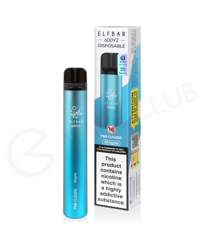 P&B Cloudd Elf Bar 600 V2 Disposable Vape