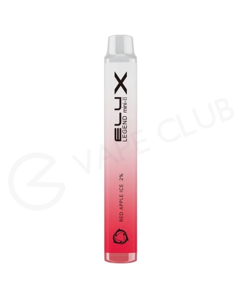 Red Apple Ice Elux Legend Mini II Disposable Vape