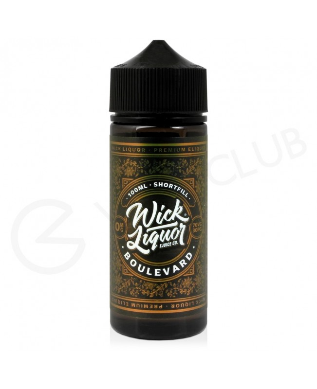 Boulevard Shortfill E-liquid by Wick Liquor 100ml