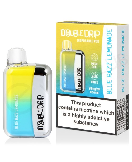 Blue Razz Lemonade Double Drip Disposable Vape