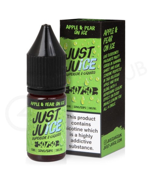 Apple & Pear On Ice E-Liquid by Just Juice 50/...