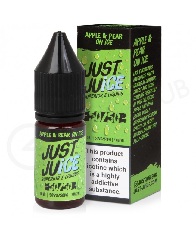 Apple & Pear On Ice E-Liquid by Just Juice 50/50