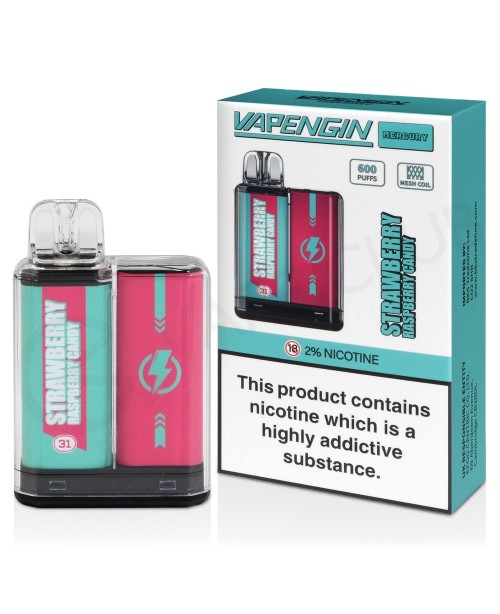 Strawberry Raspberry Candy Vapengin Mercury Dispos...