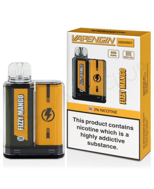 Fizzy Mango Vapengin Mercury Disposable Vape