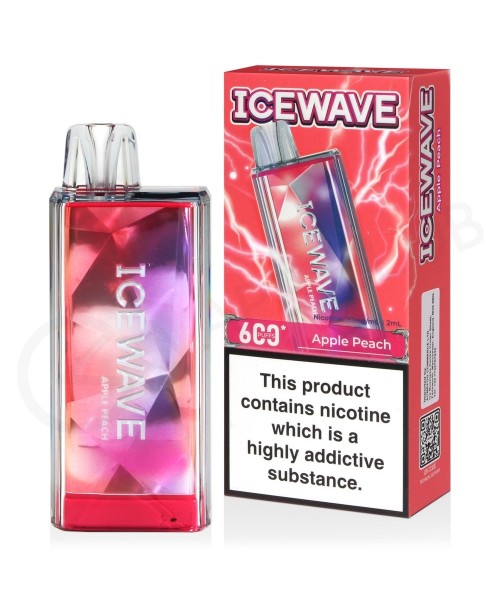 Apple Peach Voopoo Icewave B600 Disposable Vape