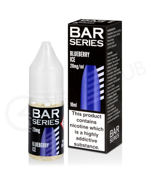 Blueberry Ice Nic Salt E-Liquid by Bar Series