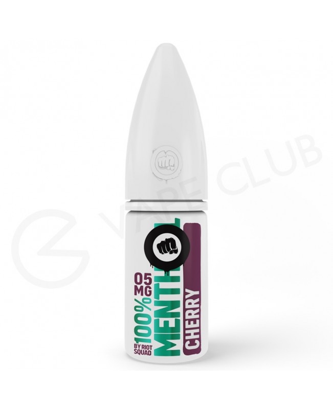 Cherry Menthol Hybrid Salt E-Liquid by Riot Squad