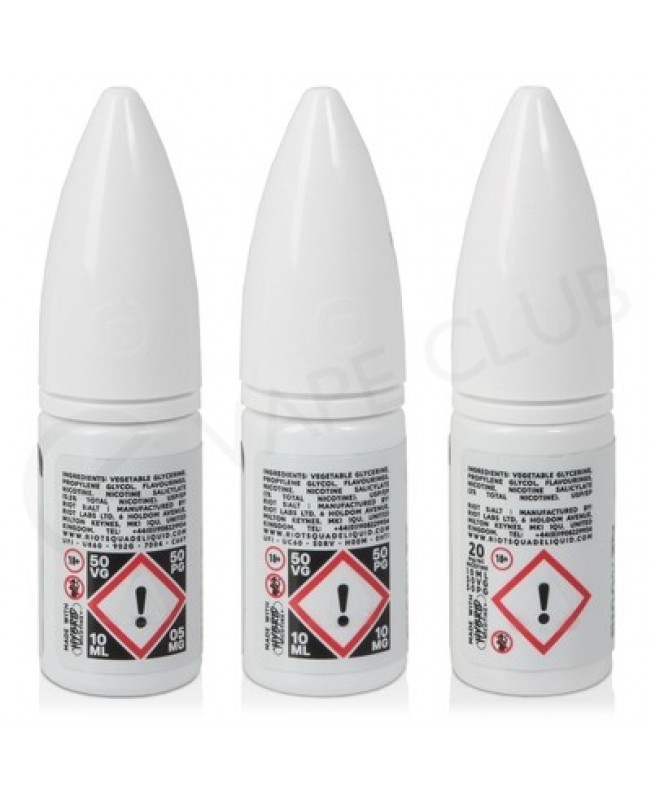 Cherry Menthol Hybrid Salt E-Liquid by Riot Squad