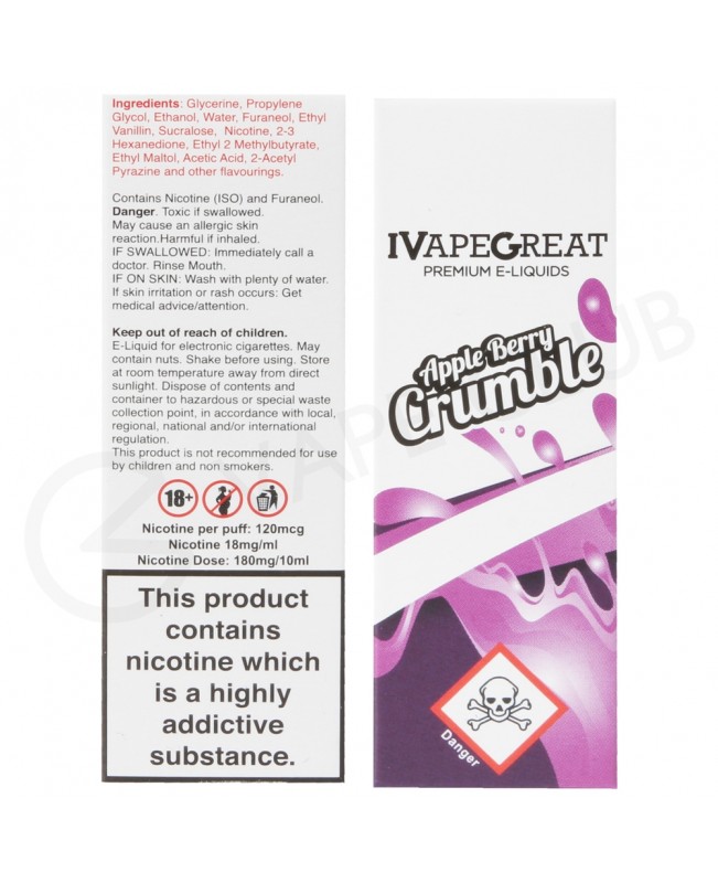 Apple Berry Crumble E-Liquid by IVG 50/50