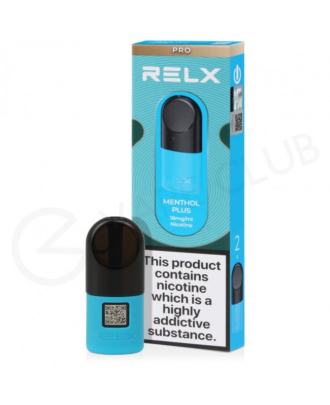 Menthol Plus Prefilled Pro Pod by Relx