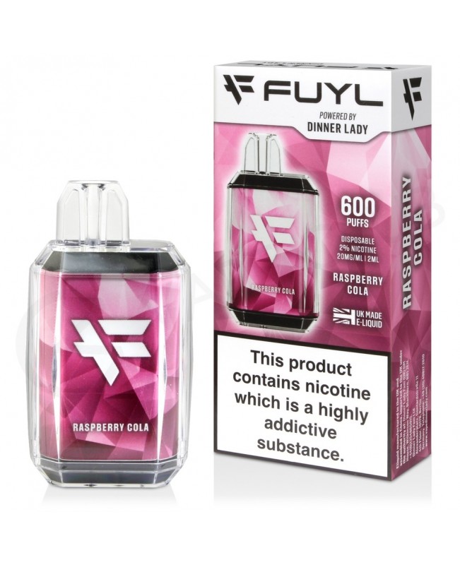 Raspberry Cola Fuyl by Dinner Lady Disposable Vape