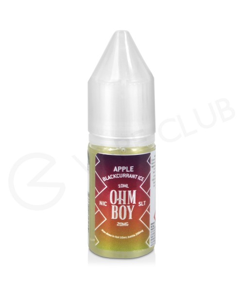 Apple Blackcurrant Ice Nic Salt E-Liquid by Ohm Bo...