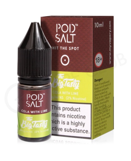 Cola With Lime Nic Salt E-Liquid by Pod Salt &...