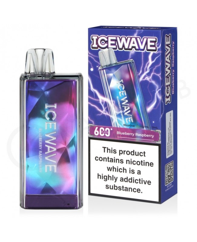 Blueberry Raspberry Voopoo Icewave B600 Disposable Vape