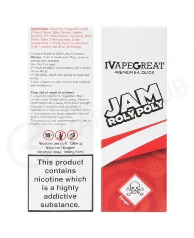 Jam Roly Poly E-Liquid by IVG 50/50