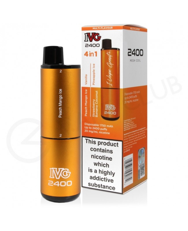 Exotic Edition IVG 2400 Disposable Vape