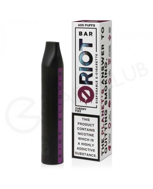 Cherry Fizz Riot Bar Disposable Vape