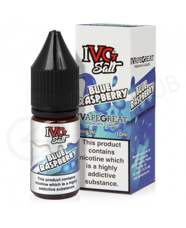 Blue Raspberry Nic Salt E-liquid by IVG