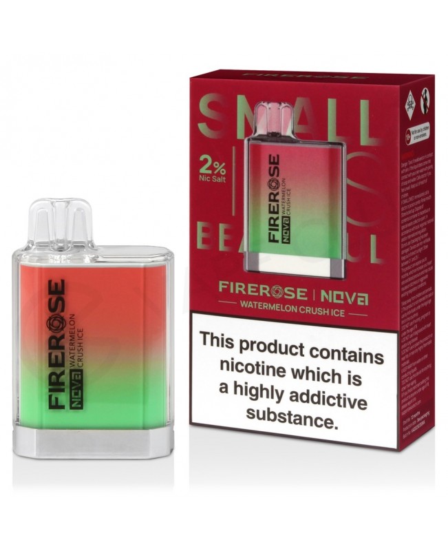 Watermelon Crush Ice Elux Firerose Nova 600 Disposable Vape