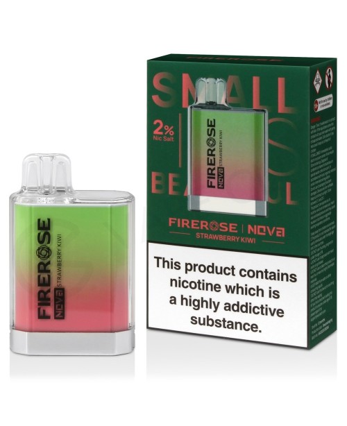 Strawberry Kiwi Elux Firerose Nova 600 Disposable ...