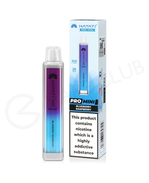 Blueberry Raspberry Hayati Pro Mini 600 Disposable...