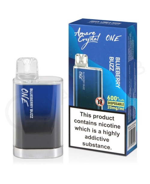 Blueberry Buzz Amare Crystal One Disposable Vape